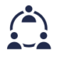 Group collaboration icon