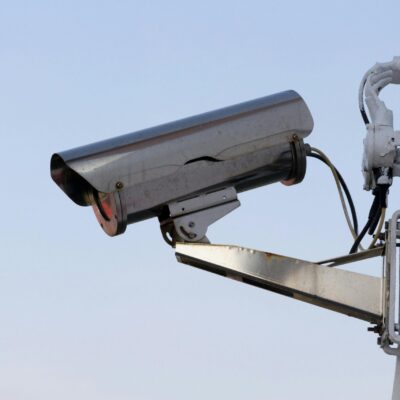 Surveillance Camera situated in urban area referring to the Surveillance Training Course