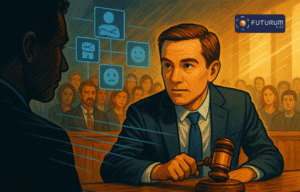 Animated banner of a litigation lawyer who has utilised behavioural detection techniques to build there case