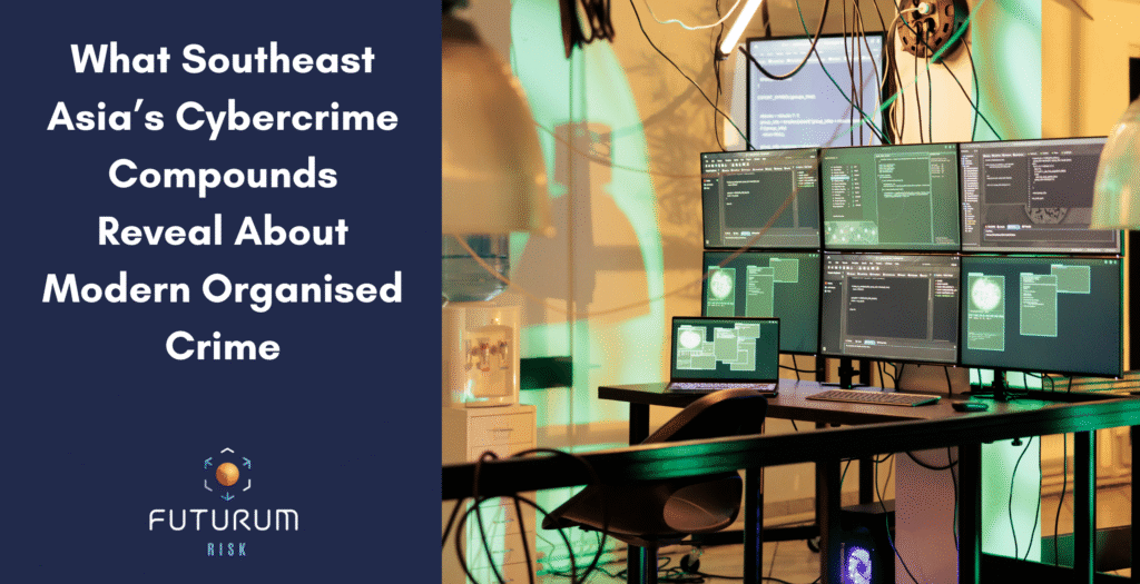 Infographic for Futurum Risk's Cyber Crimes in South-East Asia Article