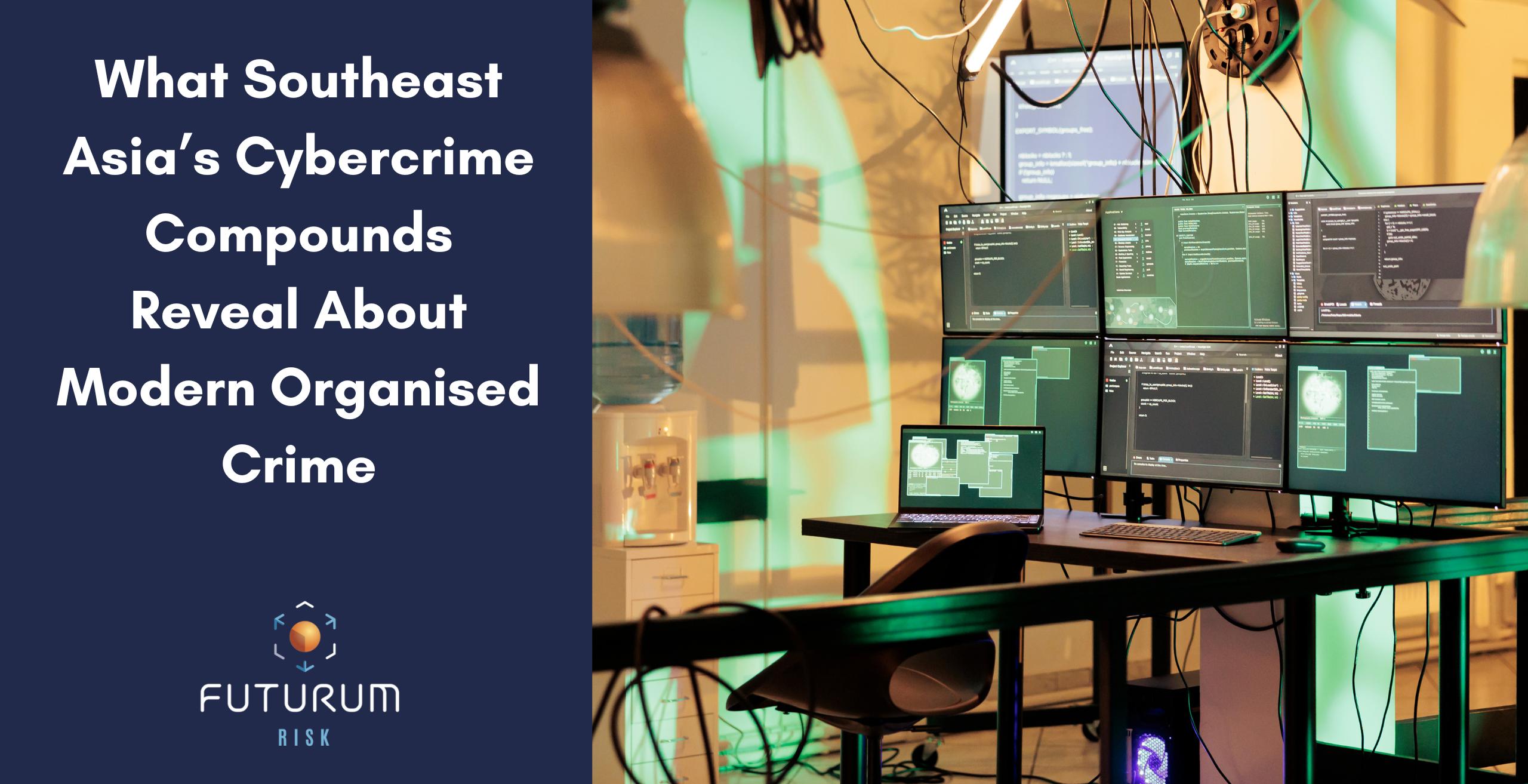 Infographic for Futurum Risk's Cyber Crimes in South-East Asia Article