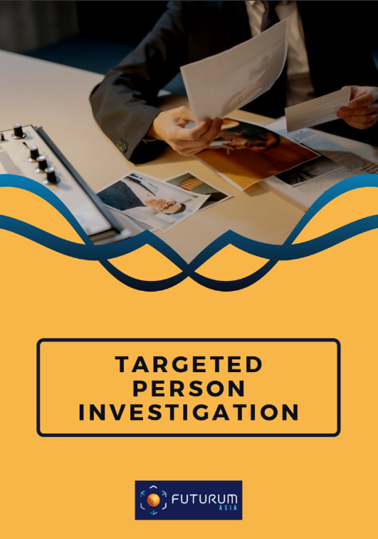 Cover Image for Futurum Risk's Targeted Person Due Diligence Service Brochure